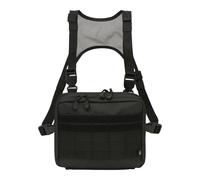 Rucksack BRANDIT "Brandit Unisex Chest Pack", Gr. onesize, schwarz, Polyester, Rucksäcke Rucksack (69973418-0) schwarz