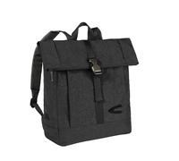 Rucksack CAMEL ACTIVE "Journey", Damen, Gr. B/H/T: 38cm x 38cm x 15cm, schwarz, Nylon, aufgeraut, bestickt, clean, unifarben, Rucksäcke Rucksack, aus leichtem robusten Nylon, funktional perfekt für al