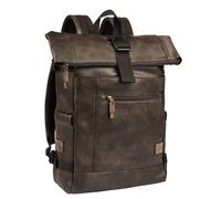 Camel Active Rucksack Laos Herren mit strukturierter Optik Braun Größe L