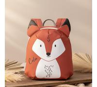 LÄSSIG Kleiner Kinderrucksack für Kita Kindertasche Krippenrucksack mit Brustgurt, 20 x 9.5 x 24 cm, 3,5 L/Tiny Backpack Fuchs