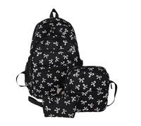Rucksack für Damen, trendiger Rucksack mit Schleife, spezielle Fliege, ästhetisch, leicht, Kosmetik-Organizer, Rucksack, Tragetaschen für Business, Lehrer, Reisen, Wochenende, Festival, Alltag