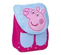 Rucksack für Kinder Peppa Wutz - Mit Überschlag - 20 x 27 x 9 cm - Kleiner Kinderrucksack aus Weichen Materialien - Gepolsterte & Verstellbare Schulterträger - Original Produkt in Spanien Designed