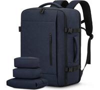 Rucksack Handgepäck 45x36x20 Laptop Reiserucksack 15,6 Zoll Dunkelblau