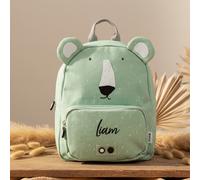 TRIXIE Rucksack "Mr. Polar Bear" in Grün - (B)23 x (H)31 x (T)10 cm - 26% | Kinder Rucksaecke Taschen