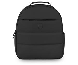 Rucksack HEYS "The Puffer Backpack", Gr. B/H/T: 30cm x 14cm x 33cm, schwarz, Polyester, Polyurethane, Rucksäcke Rucksack, Trolley-Aufsteck-Sleeve (59440223-0) schwarz