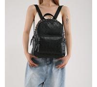 Rucksack im Punk-Stil mit Nieten und Schädel, großer PU-Leder Damen Schultertasche mit hoher Kapazität, Neuheit für alle vier Jahreszeiten, geeignet f