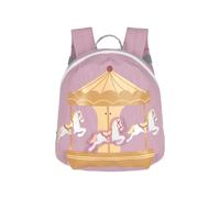 Rucksack LÄSSIG "Kinderrucksack About Friends 20 x 9,5 x 24 cm", Kinder, Gr. B/H/T: 9,5cm x 24cm x 20cm, bunt (tiny drivers karussell), Polyester, Rucksäcke Rucksack (49678536-0) tiny drivers karussel