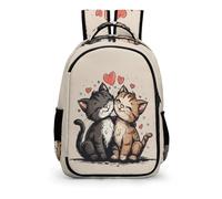 Rucksack Mädchen Niedliche Katze Rucksack 3D Effekt Schulrucksack Mädchen Tier Kätzchen Geschenke Für Die Schule Schulsaison-Zubehör Leichter Reise Outdoor Freizeit
