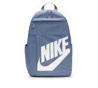 Rucksack NIKE SPORTSWEAR "Nike Elemental Backpack (21L)", blau (work blau, work blau, weiß), Rucksäcke, Web, Obermaterial: 100% Polyester, Rucksack, für Arbeit, Training oder Schule, mit großem Reißve