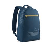 Rucksack PUMA "PHASE BACKPACK II", blau (midnight petrol), Rucksäcke, Netz, Obermaterial: 100% Polyester, unifarben, Rucksack, mit weich gefüttertem Fach, mit mehreren Taschen (84755201-0) midnight pe