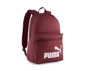 Rucksack PUMA "PHASE BACKPACK", ruby shimmer, Rucksäcke, Damen, Netz, Polyester, unifarben, Rucksack, mit Zwei-Wege-Reißverschluss am Hauptfach, mit seitlicher Mesh-Tasche (17764457-0) ruby shimmer