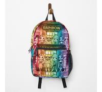 Rucksack Rainbow High Gruppenkunst Poster klassische Schultasche Reise 15