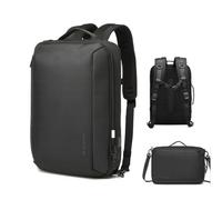 Wozinsky Premium 15.6'' Laptop Backpack/Bag with Strap - Black