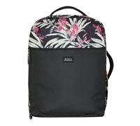 Rucksack ROXY "Current Vibes", Damen, grau (anthrazit wind swept floral), Obermaterial: 100% Microfaser;, Rucksäcke Rucksack (13893734-0)