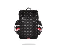 SPRAYGROUND Rucksack GRAY PEEKING CHARACTER CHECK MONTE