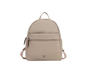 Rucksack SURI FREY "Rucksack SFY Bonny", Damen, Gr. B/H/T: 31cm x 36cm x 14cm, beige (sand 420), Polyurethane, Rucksäcke Rucksack (94900924-0) sand 420