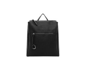 Rucksack SURI FREY "Rucksack SFY Debby", Damen, Gr. B/H/T: 30cm x 37cm x 12cm, schwarz (schwarz 100), Obermaterial: 70% PVC PVC. 30% Polyurethan PU., Rucksäcke Rucksack (50671811-0) schwarz 100
