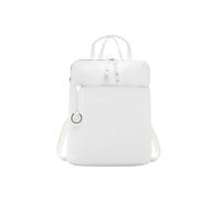 Rucksack SURI FREY "Rucksack SFY Debby", Damen, Gr. B/H/T: 33cm x 31cm x 13cm, weiß (weiß 300), Obermaterial: 60% Polyurethan PU. 40% Polyester PES., Rucksäcke Rucksack (44372610-0) weiß 300
