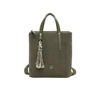 Rucksack SURI FREY "Rucksack SFY Gitty", Damen, Gr. B/H/T: 30cm x 34cm x 11cm, grün (khaki 910), Polyester, Rucksäcke Rucksack (86995866-0) khaki 910