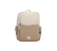 Rucksack SURI FREY "Rucksack SFY Karny", Damen, Gr. B/H/T: 31cm x 38cm x 12cm, beige (beige, kombi 443), Obermaterial: 60% Polyurethan PU. 40% Polyester PES., Rucksäcke Rucksack (35435625-0) beige, ko