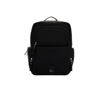 Rucksack SURI FREY "Rucksack SFY Karny", Damen, Gr. B/H/T: 31cm x 38cm x 12cm, schwarz (schwarz 100), Obermaterial: 60% Polyurethan PU. 40% Polyester PES., Rucksäcke Rucksack (56707938-0) schwarz 100