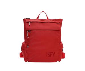 Rucksack SURI FREY "Rucksack SFY SURI Sports Marry", Damen, Gr. B/H/T: 35cm x 34cm x 17cm, rot (ruby 622), Polyurethane, Rucksäcke Rucksack (28733320-0) ruby 622