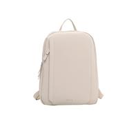 Rucksack TAMARIS "Rucksack TAS Kimi", Damen, Gr. B/H/T: 35cm x 39cm x 13cm, beige (beige 400), Obermaterial: 60% Polyurethan PU. 40% Polyester PES., Rucksäcke Rucksack (92440917-0) beige 400