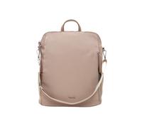 Rucksack TAMARIS "Rucksack TAS Larissa", Damen, Gr. B/H/T: 34cm x 36cm x 15cm, beige (taupe 900), Polyester, Rucksäcke Rucksack (20065034-0) taupe 900