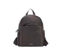 Rucksack TAMARIS "Rucksack TAS Maria", Damen, Gr. B/H/T: 28cm x 34cm x 12cm, grau (grau 800), Polyester, Rucksäcke Rucksack (10763245-0) grau 800