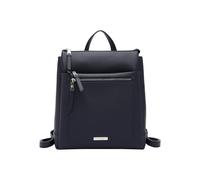 Rucksack TAMARIS "Rucksack TAS Melissa", Damen, Gr. B/H/T: 25cm x 29,5cm x 12cm, blau (blau 500), Polyurethane, Rucksäcke Rucksack (82104245-0) blau 500