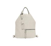 Rucksack TAMARIS "Rucksack TAS Nele", Damen, Gr. B/H/T: 34cm x 32cm x 20cm, beige (ecru 320), Obermaterial: 60% Polyurethan PU. 40% Polyester PES., Rucksäcke Rucksack (12914035-0) ecru 320