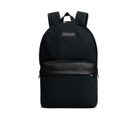 Rucksack TOMMY HILFIGER "TH NYLON DAILY BACKPACK", Damen, Gr. B/H/T: 31cm x 47cm x 10,5cm, schwarz, Lederimitat, Textil, Rucksäcke Rucksack, Unisex Freizeitrucksack, Businessrucksack, Laptopfach, Klet