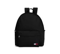 Rucksack TOMMY JEANS "TJM ESS DAILY DOME BACKPACK", Damen, Gr. B/H/T: 33cm x 40cm x 17cm, schwarz, Textil, Rucksäcke Rucksack, Unisex, Freizeitrucksack, Businessrucksack, gepolsterte Tragegriffe (3074