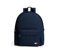 Rucksack TOMMY JEANS "TJM ESS DAILY DOME BACKPACK", Gr. B/H/T: 33cm x 40cm x 17cm, blau (nachtblau), Textil, Rucksäcke Rucksack, Unisex, Freizeitrucksack, Businessrucksack, gepolsterte Tragegriffe (50