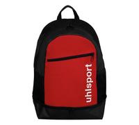 Rucksack UHLSPORT "Rucksack Essential", Herren, Gr. NOSIZE, rot (rot, schwarz, weiß), Obermaterial: 98% Polyester Pol. recyc.. 2% Polyurethan PU., Rucksäcke Rucksack (40985150-A) rot, schwarz, weiß
