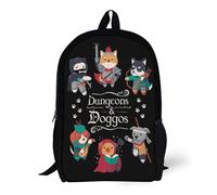 Rucksäcke Dungeons And Doggos 17-Zoll-Schultasche