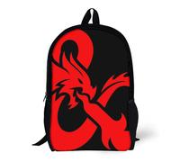 Rucksäcke Dungeons Dragons Logo 17 Zoll Schultasche