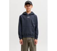 Rückenprint Kapuzenpullover Boys 128 Blau