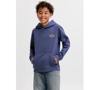 Rückenprint Kapuzenpullover Boys 128 Violett