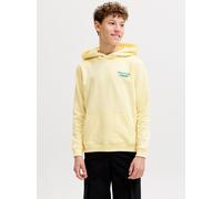 Rückenprint Kapuzenpullover Boys 140 Gelb