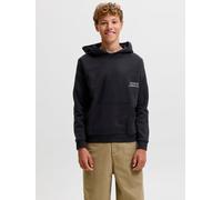 Rückenprint Kapuzenpullover Boys 152 Schwarz