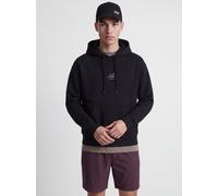 Rückenprint Kapuzenpullover M Schwarz