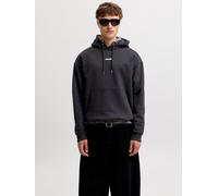 Rückenprint Kapuzenpullover M Schwarz