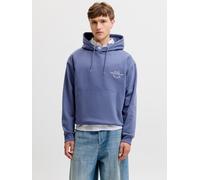 Rückenprint Kapuzenpullover M Violett