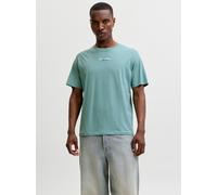 Rückenprint T-shirt S Mineral blue