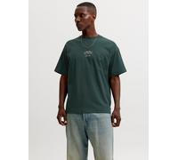 Rückenprint T-shirt XL Grün