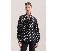 Seidensticker Rüschenbluse Damen schwarz, 38