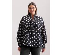 Seidensticker Rüschenbluse Damen schwarz, 48