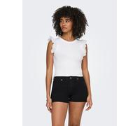 ONLY - ONLMATHILDA S/L LACE DETAIL TOP JRS NOOS Cloud Dancer - Gr. - M