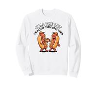 Ruf den Tierarzt Ich lege Diese Hunde hin Lustiger Hotdog Sweatshirt